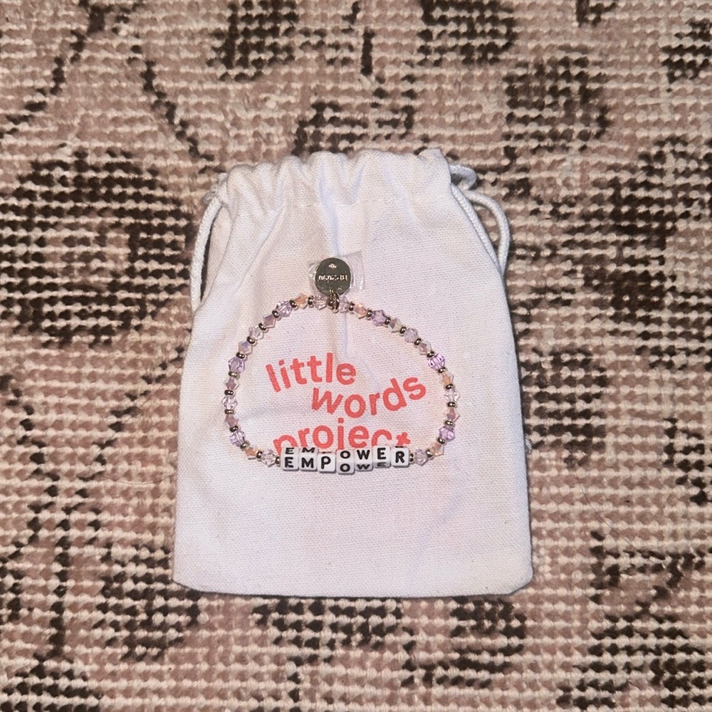 Little Words Project Empower Beaded Bracelet
